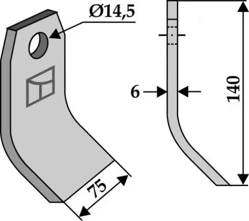 Schlegel 140x75mm